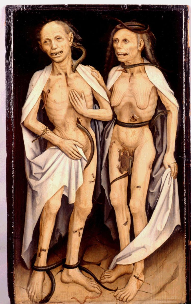 Les Amants trépassés, vers 1470, Photo : Musées de la Ville de Strasbourg