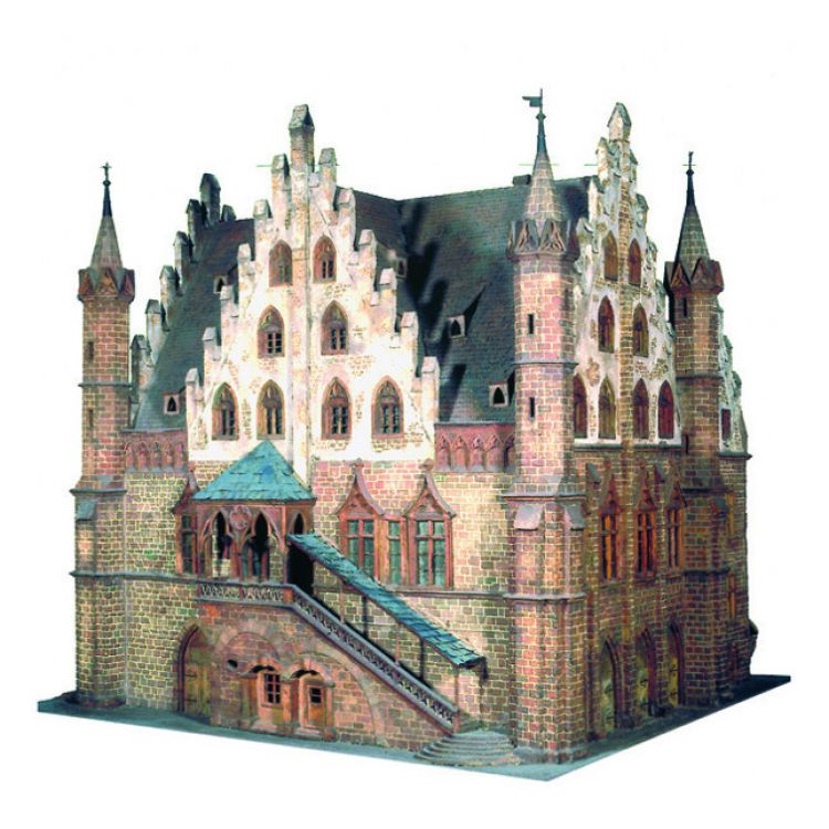 Xavier Zimmermann, Maquette de la Pfalz, 1895, Photo : Mathieu Bertola – Musées de la Ville de Strasbourg