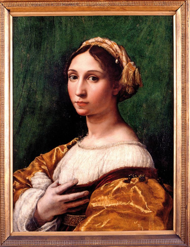 Raphaël, Portrait de jeune femme, vers 1520, Photo : Musées de la Ville de Strasbourg