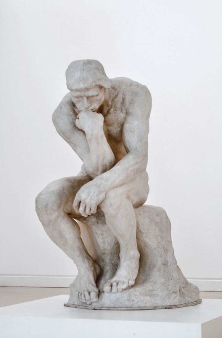 Auguste Rodin, Le Penseur, 1904, Photo : Mathieu Bertola – Musées de la Ville de Strasbourg