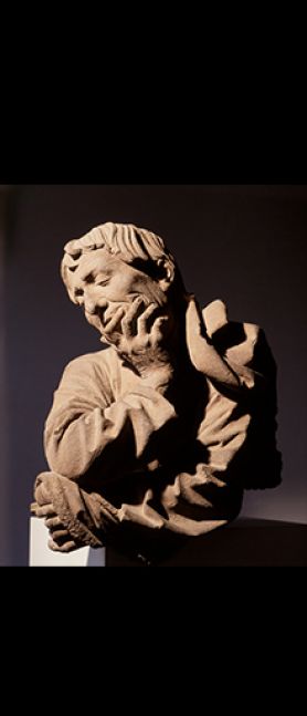 Le Christ et saint Jean, vers 1430, Photo : Musées de la Ville de Strasbourg