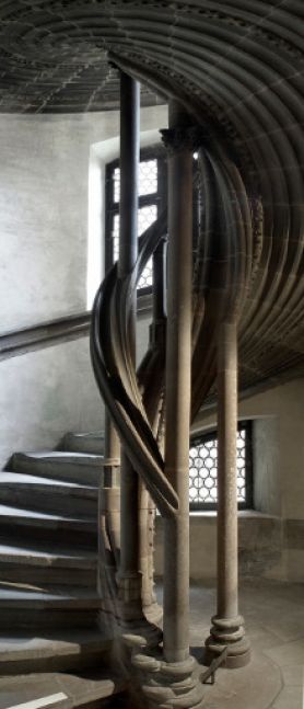 Escalier en vis, 1578, Photo : Mathieu Bertola – Musées de la Ville de Strasbourg 