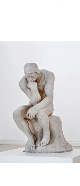 Auguste Rodin, Le Penseur, 1904, Photo : Mathieu Bertola – Musées de la Ville de Strasbourg