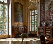 Corps de bibliothèque, bibliothèque du palais Rohan, Photo : Mathieu Bertola – Musées de la Ville de Strasbourg