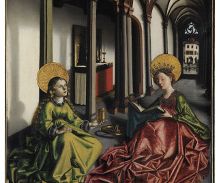 Conrad Witz, Sainte Madeleine et sainte Catherine, vers 1440, Photo : Musées de la Ville de Strasbourg