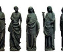 Tentateur, Vierges folles et Vierges sages, vers 1280-1300, Photo : Musées de la Ville de Strasbourg